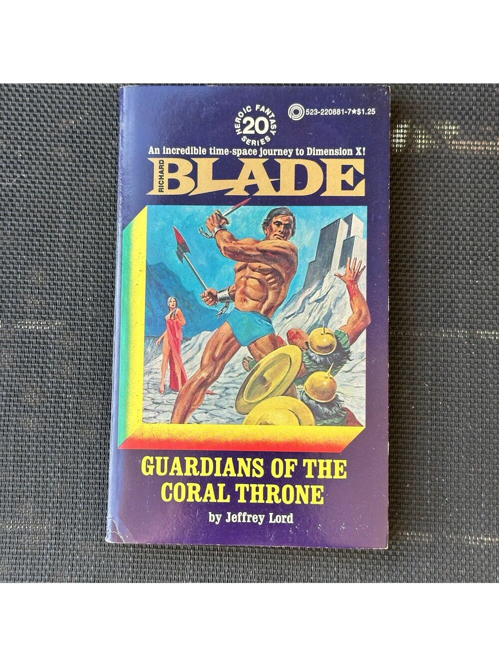 Richard Blade No. 20 : Guardians of The Coral Throne by Jeffrey Lord Paperback
